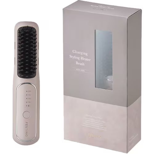 FESTINO Rechargeable Styling Heater Brush SMHB-049-SB