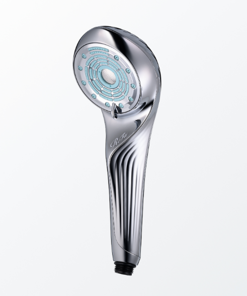 ReFa FINE BUBBLE U+ Showerhead (Water-Stopping Type) Silver RS-DE-15A