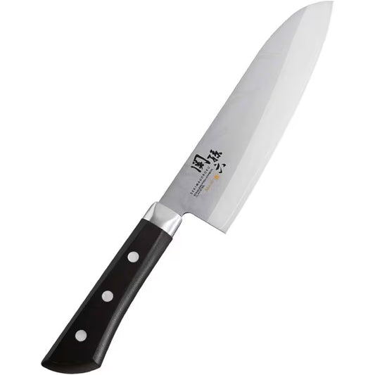KAI Seki Magoroku Akane Santoku Knife 165mm AE2905