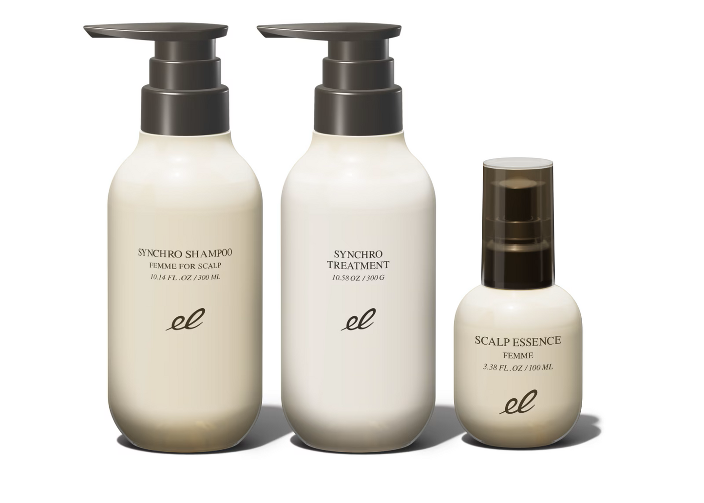 ELECTRON Synchro Shampoo Femme & Treatment FOR SCALP Set