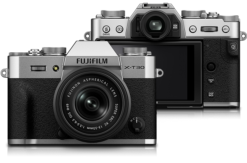 FUJIFILM X-T30 III XC13-33mm Lens Kit Silver [Body APS-C Size Mirrorless Camera + Interchangeable Lens “XC13-33mmF3.5-6.3 OIS”]