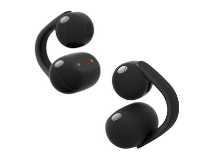 SONY LinkBuds Clip True Wireless Earbuds (Open-Ear/Ear-Cuff Style) with DSEE and Bluetooth Compatibility, Black WF-LC900 B