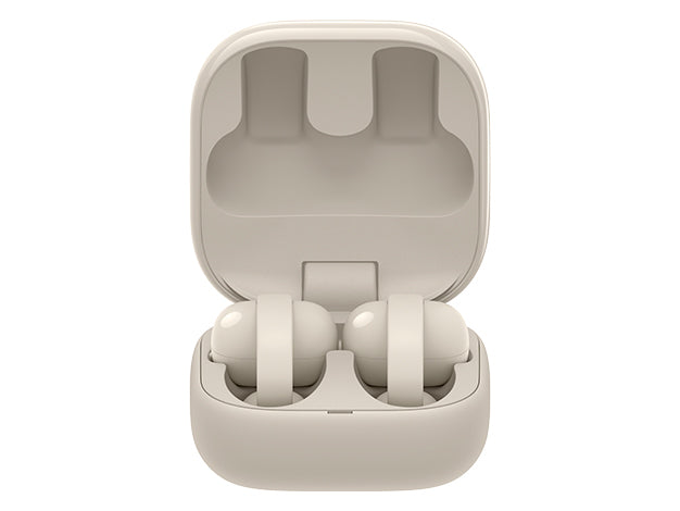 SONY LinkBuds Clip True Wireless Earbuds (Open-Ear/Ear-Cuff Style) with DSEE and Bluetooth Support, Greige, WF-LC900 C