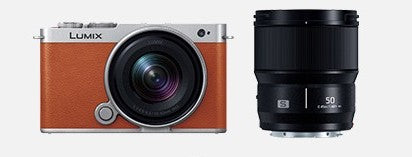 Panasonic LUMIX S9 W Lens Kit DC-S9W-D Camel Orange [Body 35mm Full-Frame Mirrorless Camera + Interchangeable Lens “LUMIX S 18-40mm F4.5-6.3” + “LUMIX S 50mm F1.8”]