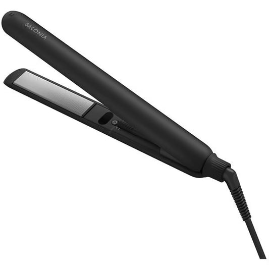 SALONIA  Smooth Shine Straight Hair Iron Black 24mm SAL23105BK