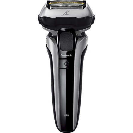 Panasonic Men's Shaver LAMDASH PRO Linear Motor 5 Blades Silver with Pouch ES-LV5J-S