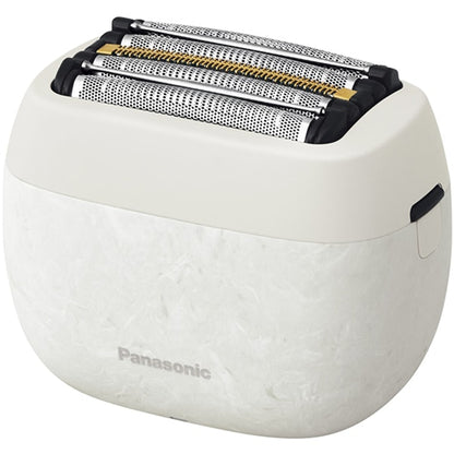 Panasonic Men's shaver LAMDASH PALM IN 5-blade high-grade marble white ES-PV6A-W